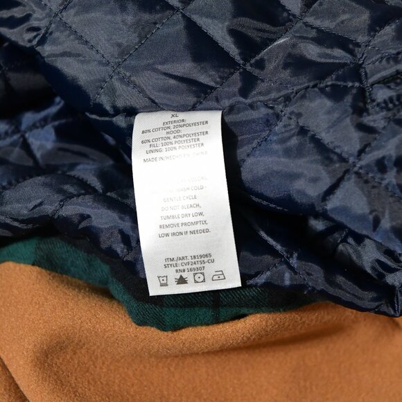 Cloudveil mens shirt jacket Quilted Flannel - Picture 11 of 11